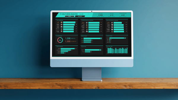 IT Support Desk Dashboard